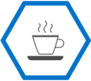 Delicious coffee and tea